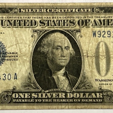 Small Silver Certificates 1928-A $1 SILVER CERTIFICATE FR-1601 FINE