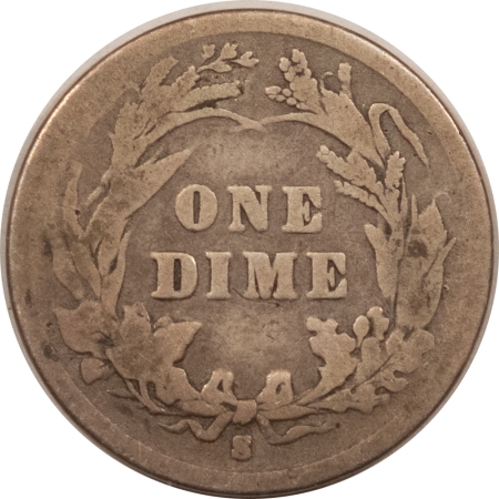 Barber Dimes 1893-S BARBER DIME – PLEASING CIRCULATED EXAMPLE!