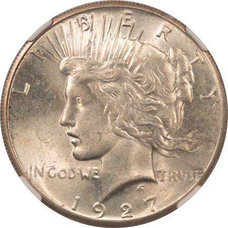 New Certified Coins 1927 PEACE DOLLAR – NGC MS-63, CHOICE!