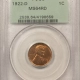 CAC Approved Coins 1909-S INDIAN CENT – PCGS MS-65 RB, PREMIUM QUALITY & GEM! CAC APPROVED!