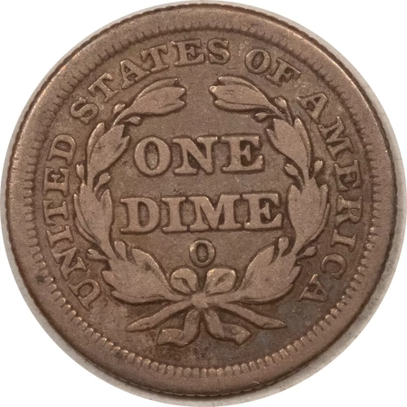 Liberty Seated Dimes 1856-O LIBERTY SEATED DIME – PLEASING CIRCULATED EXAMPLE, TOUGH!