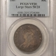 Early Halves 1823 CAPPED BUST HALF DOLLAR – PCGS AU-55, FLASHY!