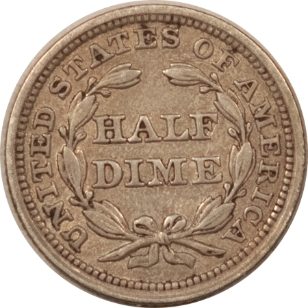 Liberty Seated Half Dimes 1853 ARROWS SEATED LIBERTY HALF DIME – HIGH GRADE CIRCULATED EXAMPLE!
