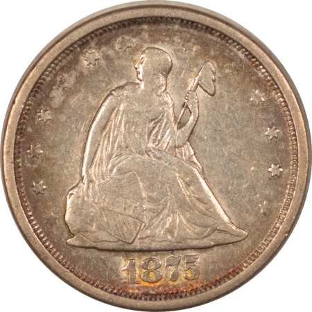 New Store Items 1875-S TWENTY CENT PIECE – HIGH GRADE CIRCULATED EXAMPLE!