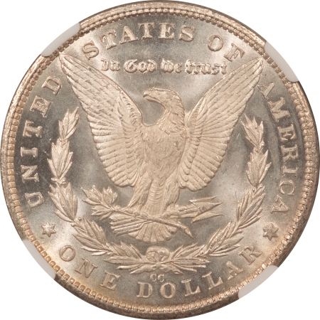 Morgan Dollars 1881-CC $1 MORGAN DOLLAR – NGC MS-63, FLASHY & CHOICE! CARSON CITY!