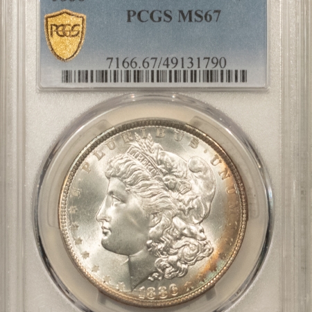 U.S. Certified Coins 1886 MORGAN DOLLAR – PCGS MS-67, PRISTINE, PREMIUM QUALITY++!