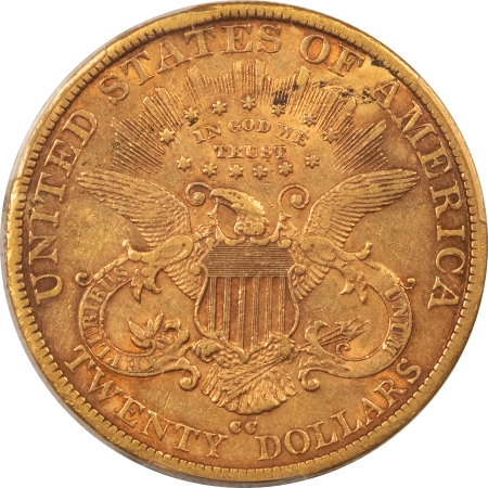 $20 1890-CC $20 LIBERTY GOLD, PCGS XF-40, AFFORDABLE CC $20 TYPE COIN-WILL NOT LAST!