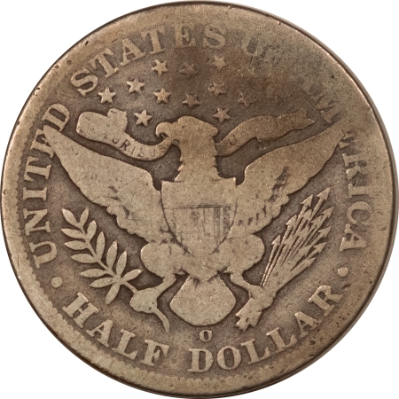 Barber Halves 1896-O BARBER HALF DOLLAR – CIRCULATED!