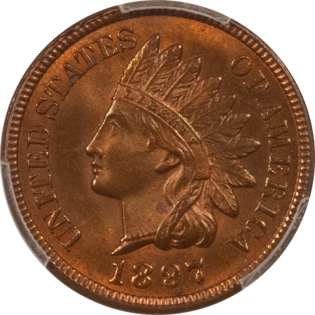 Indian 1897 INDIAN CENT – PCGS MS-63 RB, CHOICE & PREMIUM QUALITY!