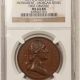 Exonumia 1885 COUNT & COUNTESS MARRIAGE, “TOM THUMB” MEDAL, R-PA-PH-265, NGC MS-62 DPL