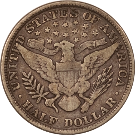 Barber Halves 1898 BARBER HALF DOLLAR – HIGH GRADE CIRCULATED EXAMPLE!