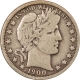 Barber Halves 1900-S BARBER HALF DOLLAR – PLEASING CIRCULATED EXAMPLE!