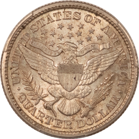 Barber Quarters 1900-S BARBER QUARTER – PCGS AU-58