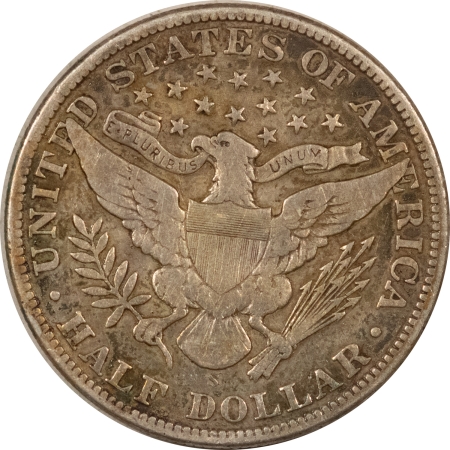 U.S. Uncertified Coins 1910-S BARBER HALF DOLLAR – PLEASING CIRCULATED EXAMPLE! FULL LIBERTY!