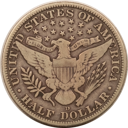 Barber Halves 1915-D BARBER HALF DOLLAR – HIGH GRADE CIRCULATED EXAMPLE!