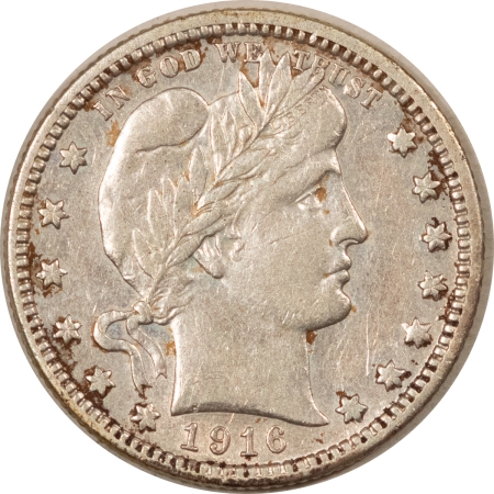 New Store Items 1916-D BARBER QUARTER – EXTRA FINE DETAILS, LIGHTLY CLEANED!