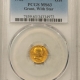 Gold 1922 $1 GRANT GOLD COMMEMORATIVE NO STAR – PCGS MS-64, ORIGINAL & ATTRACTIVE!