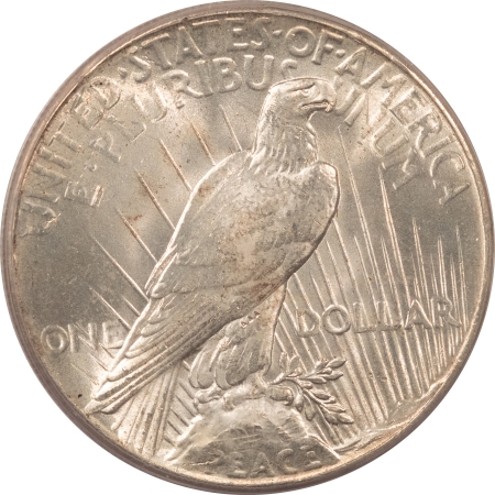 New Certified Coins 1927 $1 PEACE DOLLAR – PCGS MS-65, FRESH WHITE GEM! TOUGH!