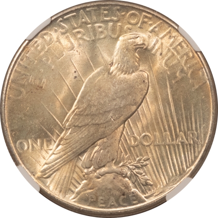 New Certified Coins 1935 $1 PEACE DOLLAR – NGC MS-61, ORIGINAL SATINY!