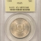 New Certified Coins 1936 WISCONSIN COMMEMORATIVE HALF DOLLAR – PCGS MS-65, OLD GREEN HOLDER & PQ!