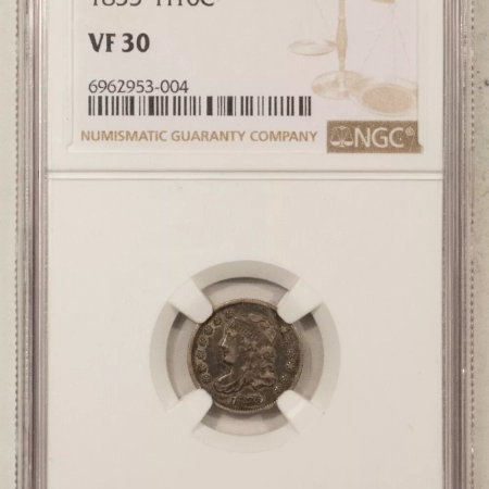 U.S. Certified Coins 1835 CAPPED BUST HALF DIME – NGC VF-30