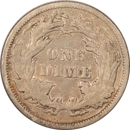 U.S. Uncertified Coins 1876 LIBERTY SEATED DIME – HIGH GRADE CIRCULATED EXAMPLE!