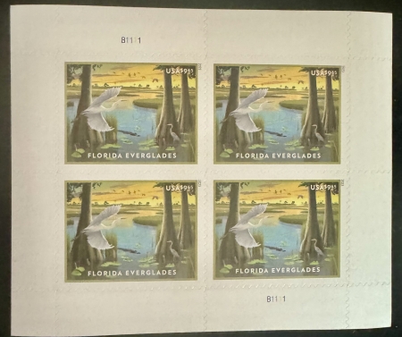 New Store Items USPS $9.65 PRIORITY MAIL STAMPS, 4/ SHEET x 10 = 40 STAMPS-TOTAL FACE VALUE $386