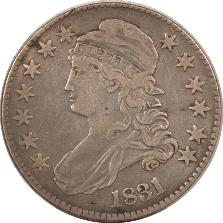 New Store Items 1831 CAPPED BUST HALF DOLLAR – PLEASING CIRCULATED EXAMPLE!