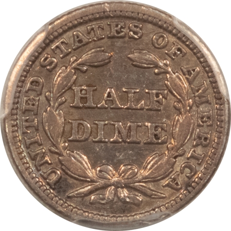 Liberty Seated Half Dimes 1847 SEATED LIBERTY HALF DIME – PCGS AU-50