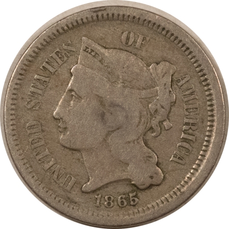 New Store Items 1865 THREE CENT NICKEL – CIRCULATED!