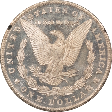 Morgan Dollars 1881-CC MORGAN DOLLAR GSA W/ BOX/COA – NGC MS-63 DPL, DEEP MIRROR PROOFLIKE!