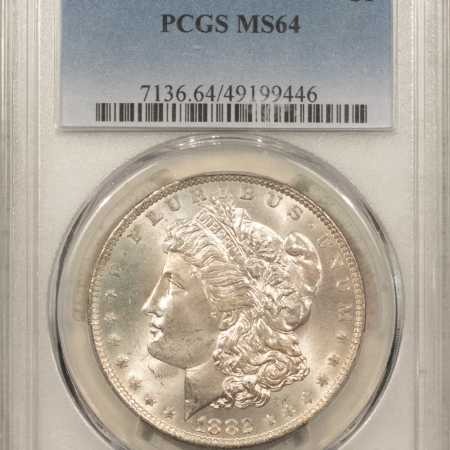 Morgan Dollars 1882-O $1 MORGAN DOLLAR – PCGS MS-64 FRESH WHITE!