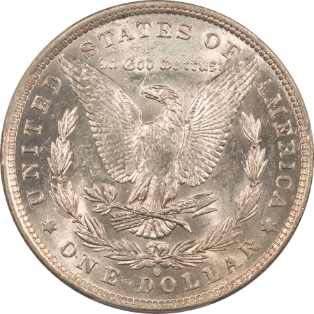 Morgan Dollars 1882-O/S $1 MORGAN DOLLAR, STRONG – PCGS MS-60, WHITE & FLASHY!