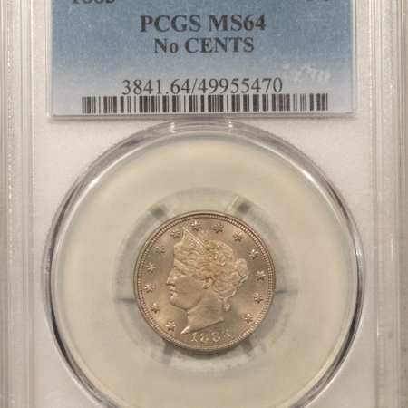 Liberty Nickels 1883 NO CENTS LIBERTY NICKEL – PCGS MS-64