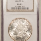 Morgan Dollars 1883-O $1 MORGAN DOLLAR – NGC MS-65, BLAST WHITE! PREMIUM QUALITY++!