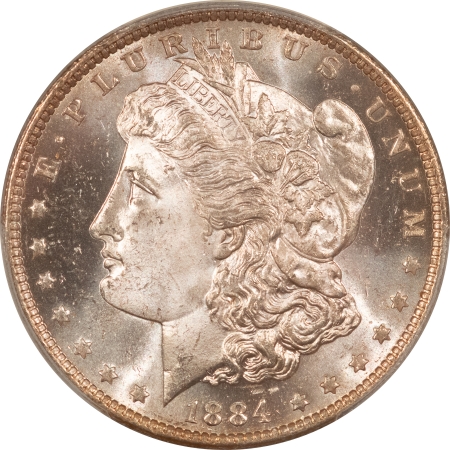 Morgan Dollars 1884-O $1 MORGAN DOLLAR – PCGS MS-65 PL, FLASHY GEM PROOFLIKE