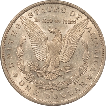 Morgan Dollars 1886-O $1 MORGAN DOLLAR – ANACS AU-53, FRESH LUSTER! SUPER NICE LOOK!