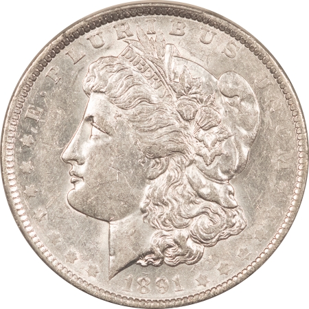 Morgan Dollars 1891-O $1 MORGAN DOLLAR – PCGS AU-53, WHITE!