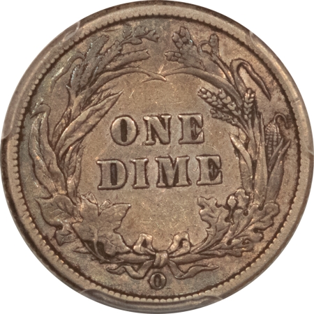 Barber Dimes 1897-O BARBER DIME – PCGS XF-40, KEY-DATE, TOUGH & CAC APPROVED! DL HANSEN COLL!