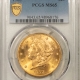 $10 1932 $10 INDIAN GOLD EAGLE – PCGS MS-64, OLD GREEN HOLDER, PREMIUM QUALITY!