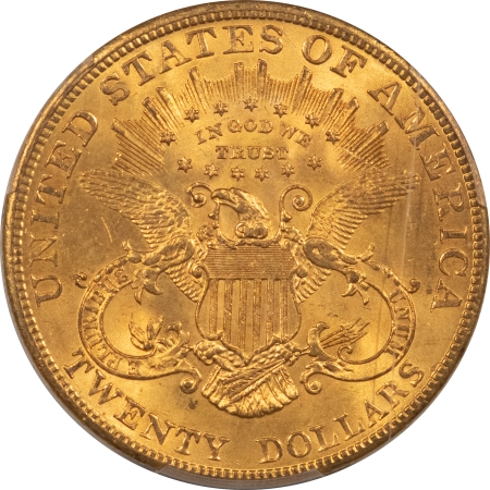 $20 1904 $20 LIBERTY GOLD DOUBLE EAGLE – PCGS MS-65, GEM!