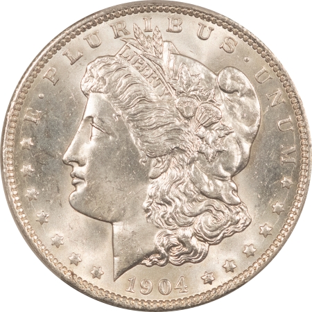 Morgan Dollars 1904-O $1 MORGAN DOLLAR – PCGS MS-64, 65 QUALITY! PREMIUM QUALITY!