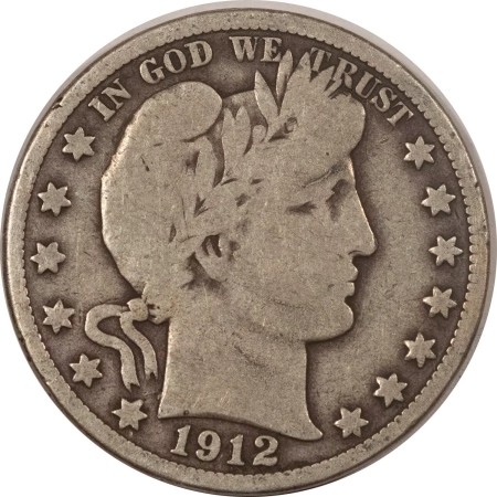 New Store Items 1912-D BARBER HALF DOLLAR – NICE, VERY GOOD!