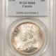New Certified Coins 1936-S ARKANSAS COMMEMORATIVE HALF DOLLAR – PCGS MS-64, OLD GREEN HOLDER & PQ!