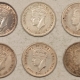 World Certified Coins 1908 NEWFOUNDLAND (CANADA) SILVER FIFTY CENTS 50C – KM-11, LOT/2 CIRCULATED