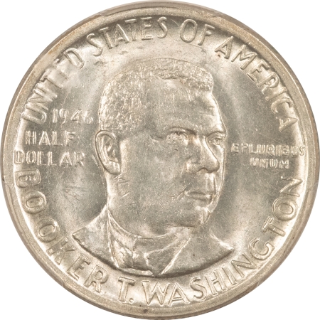 New Certified Coins 1946 BOOKER T WASHINGTON COMMEMORATIVE HALF DOLLAR – PCGS MS-64
