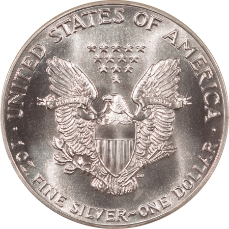 American Silver Eagles 1988 $1 AMERICAN SILVER EAGLE, 1 OZ – NGC MS-69