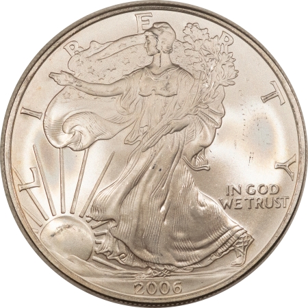 Bullion 2006 $1 AMERICAN SILVER EAGLE, 1 OZ, .999 – UNCIRCULATED!