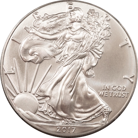 American Silver Eagles 2017(P) $1 AMERICAN SILVER EAGLE, 1 OZ – NGC MS-69