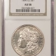 Morgan Dollars 1884-CC $1 MORGAN DOLLAR – NGC MS-63, CHOICE! CARSON CITY!